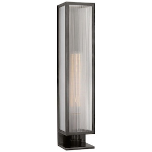 York - 8W 1 LED Single Box Wall Sconce In Modern Style-24.25 Inches Tall and 5 Inches Wide - 1314511