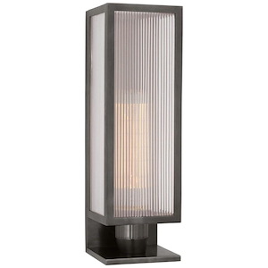 York - 8W 1 LED Single Box Outdoor Wall Sconce In Modern Style-16.25 Inches Tall and 5 Inches Wide - 1314514