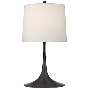 Oscar - 15W 1 LED Medium Sculpted Table Lamp In Modern Style-28.5 Inches Tall and 15 Inches Wide