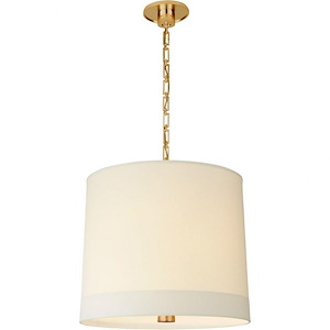 Simple Banded - 2 Light Banded Hanging Shade Pendant - 937470