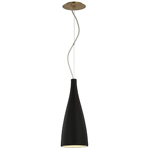 Nimbus - 15W 1 LED Tall Pendant In Casual Style-16 Inches Tall and 6.5 Inches Wide