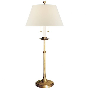 Dorchester Club - 2 Light Table Lamp In Traditional Style-32 Inches Tall and 14.5 Inches Wide - 1327959