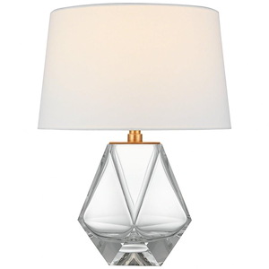 Gemma - 15W 1 LED Small Table Lamp In Modern Style-16.5 Inches Tall and 13 Inches Wide - 1112058