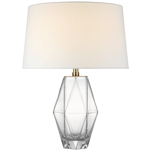 Palacios - 15W 1 LED Medium Table Lamp In Modern Style-20.75 Inches Tall and 15 Inches Wide