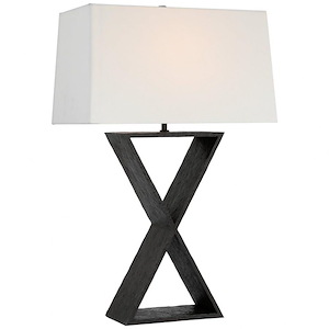 Denali - 15W 1 LED Medium Table Lamp In Casual Style-28 Inches Tall and 18 Inches Wide