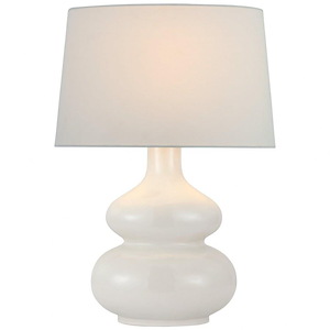 Lismore - 15W 1 LED Medium Table Lamp In Casual Style-23.75 Inches Tall and 17 Inches Wide