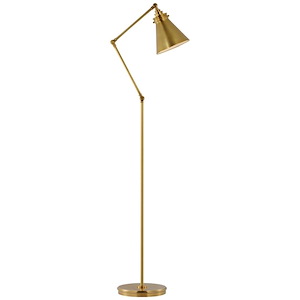 Parkington - 15W 1 LED Medium Articulating Floor Lamp In Modern Style-56 Inches Tall and 10 Inches Wide