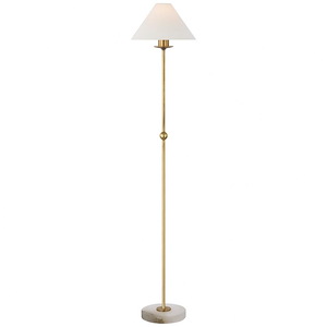 Caspian - 6.5W 1 LED Medium Floor Lamp In Traditional Style-51.75 Inches Tall and 10.5 Inches Wide