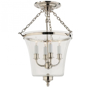 Sussex - 4 Light Bell Jar Convertible Semi-Flush Mount - 695475