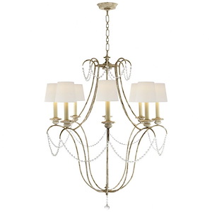 Montmarte - 8 Light Chandelier-44 Inches Tall and 33.75 Inches Wide - 1327989