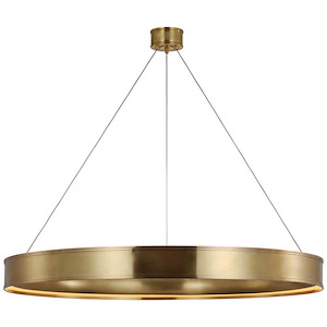 Connery - 75W LED Ring Chandelier In Modern Style-4.5 Inches Tall and 50 Inches Wide