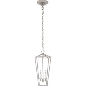 Darlana - 2 Light Outdoor Medium Tall Hanging Lantern