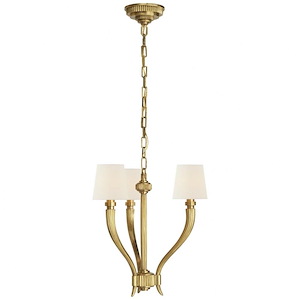 Ruhlmann - 3 Light Small Chandelier In Modern Style-17.5 Inches Tall and 17.5 Inches Wide - 1328004