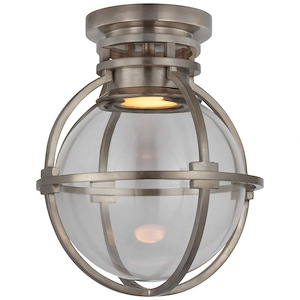 Gracie - 9W LED Globe Flush Mount In Modern Style-9.5 Inches Tall and 7.25 Inches Wide