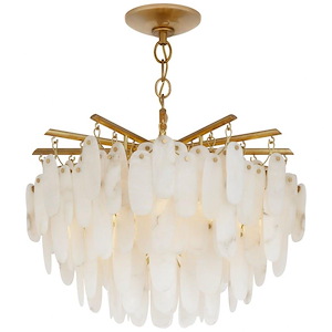 Cora - 63W 18 LED Large Semi-Flush Mount In Casual Style-19 Inches Tall and 24.5 Inches Wide - 1225148