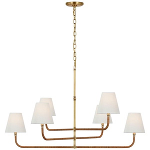 Basden - 39W 6 LED Extra Large 3-Tier Chandelier-28 Inches Tall and 46 Inches Wide - 1328033