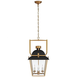 Coventry - 4 Light Small Lantern In Modern Style-27.25 Inches Tall and 14 Inches Wide