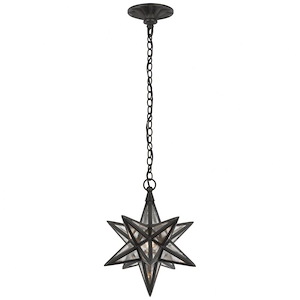 Moravian - 15W 1 LED Small Star Lantern-15.25 Inches Tall and 11.5 Inches Wide
