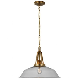Layton - 15W 1 LED Pendant In Casual Style-15 Inches Tall and 20 Inches Wide - 1112123