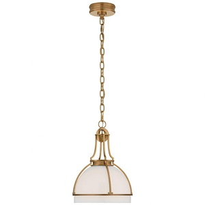 Gracie - 15W LED Medium Dome Pendant In Modern Style-16.25 Inches Tall and 12 Inches Wide - 1112125