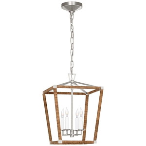 Darlana Wrapped - 22W 4 LED Small Wrapped Lantern-18 Inches Tall and 12.5 Inches Wide - 1314551
