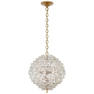 Karina - 6 Light Medium Sphere Chandelier In Modern Style-22.25 Inches Tall and 20.5 Inches Wide