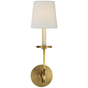 Symmetric Twist - 1 Light Wall Sconce-16.5 Inches Tall and 5.5 Inches Wide - 1328069