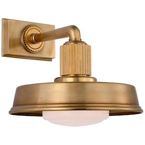 Ruhlmann - 7W 1 LED Small Wall Sconce In Modern Style-7.75 Inches Tall and 9 Inches Wide