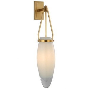 Myla - 6.5W 1 LED Medium Bracketed Wall Sconce In Modern Style-19.25 Inches Tall and 4.25 Inches Wide - 1112151