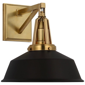 Layton - 15W 1 LED Wall Sconce In Casual Style-10.25 Inches Tall and 10 Inches Wide - 1112152