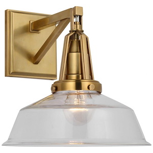 Layton - 15W 1 LED Wall Sconce In Casual Style-10.25 Inches Tall and 10 Inches Wide