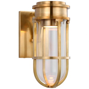 Gracie - 9W LED Tall Bracketed Wall Sconce In Modern Style-10.5 Inches Tall and 4.75 Inches Wide