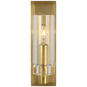 Sonnet - 6.5W 1 LED Petite Wall Sconce In Modern Style-10 Inches Tall and 3 Inches Wide