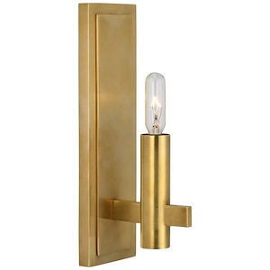 Sonnet - 6.5W 1 LED Petite Wall Sconce In Modern Style-10 Inches Tall and 3 Inches Wide
