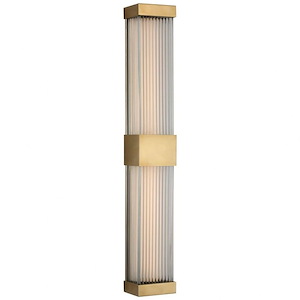 Vance - 18W LED Double Wall Sconce In Modern Style-24 Inches Tall and 3.5 Inches Wide