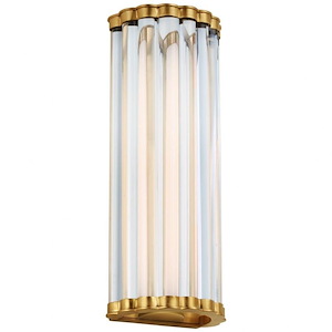 Kean - 13W LED Wall Sconce In Modern Style-14 Inches Tall and 5.75 Inches Wide
