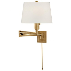 Chunky - 1 Light Swing Arm Wall Sconce-18.25 Inches Tall and 26.25 Inches Wide