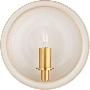 Leeds - 1 Light Small Round Wall Sconce
