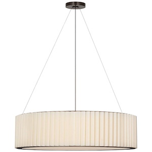 Palati - 90W 6 LED Extra Large Hanging Pendant In Modern Style-10.25 Inches Tall and 38 Inches Wide