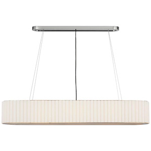 Palati - 52W 8 LED Large Linear Chandelier In Modern Style-8 Inches Tall and 12.25 Inches Wide