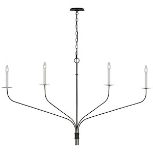 Belfair - 22W 4 LED Grande Linear Chandelier In Traditional Style-31.25 Inches Tall and 54 Inches Wide