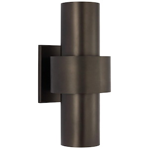 Chalmette - 5W 2 LED Medium Layered Wall Sconce-14 Inches Tall and 6 Inches Wide