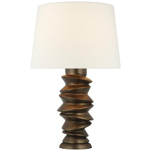 Karissa - 15W 1 LED Medium Table Lamp In Casual Style-28.75 Inches Tall and 18 Inches Wide
