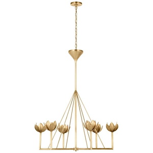 Alberto - 6 Light Large Chandelier-46.75 Inches Tall and 40 Inches Wide - 1314591