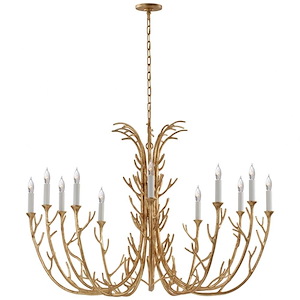 Silva - 12 Light Grande Chandelier In Casual Style-37 Inches Tall and 48.25 Inches Wide