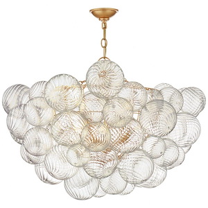Talia - 8 Light Large Chandelier-24 Inches Tall and 33 Inches Wide