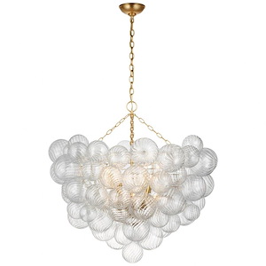 Talia - 78W 12 LED Grande Chandelier In Casual Style-35.5 Inches Tall and 37.75 Inches Wide - 1112262