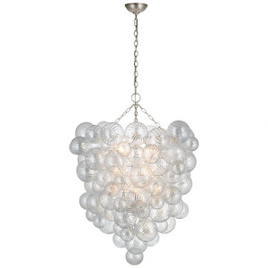 Talia - 78W 12 LED Grande Entry Chandelier In Casual Style-44.25 Inches Tall and 36.5 Inches Wide