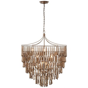 Vacarro - 78W 12 LED Large Chandelier In Casual Style-40.75 Inches Tall and 32.25 Inches Wide - 1112267