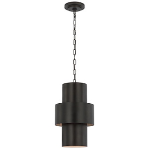 Chalmette - 15W 1 LED Layered Pendant-17.5 Inches Tall and 11 Inches Wide